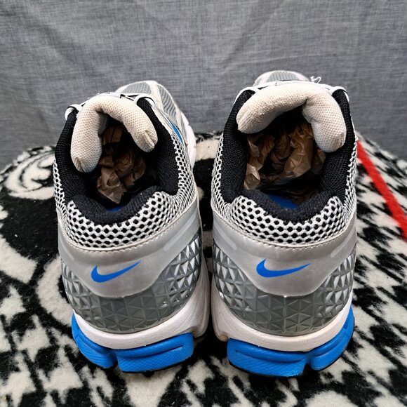 Size 12 Nike Vomero 5 Bowerman Sneakers 2010 Mens Blue Silver Black 395768-002 - Picture 4 of 15